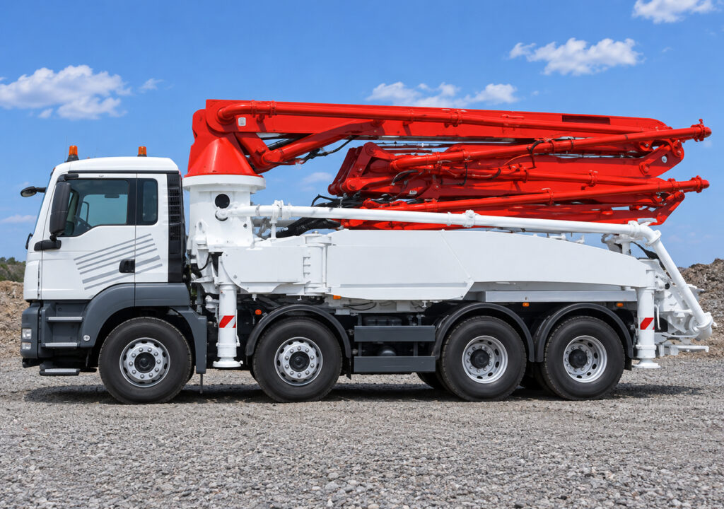 Стреловой бетононасос MERCEDES ACTROS