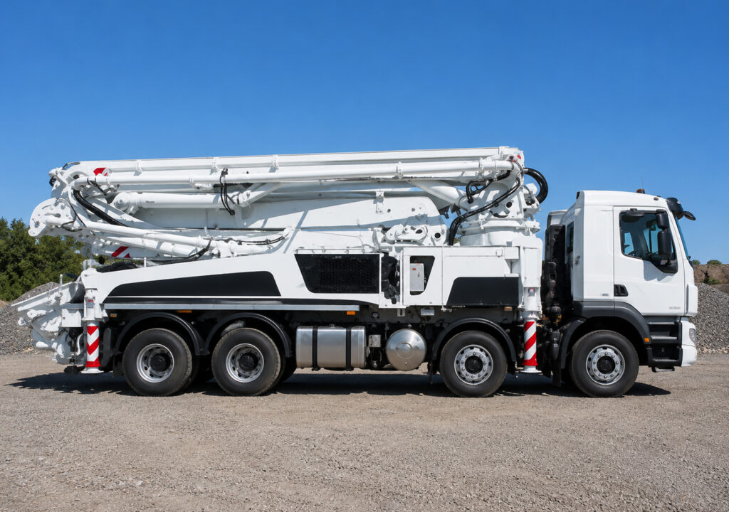 Стреловой бетононасос КАМАЗ АБН 75/42