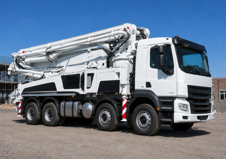 Стреловой бетононасос КАМАЗ АБН 75/42